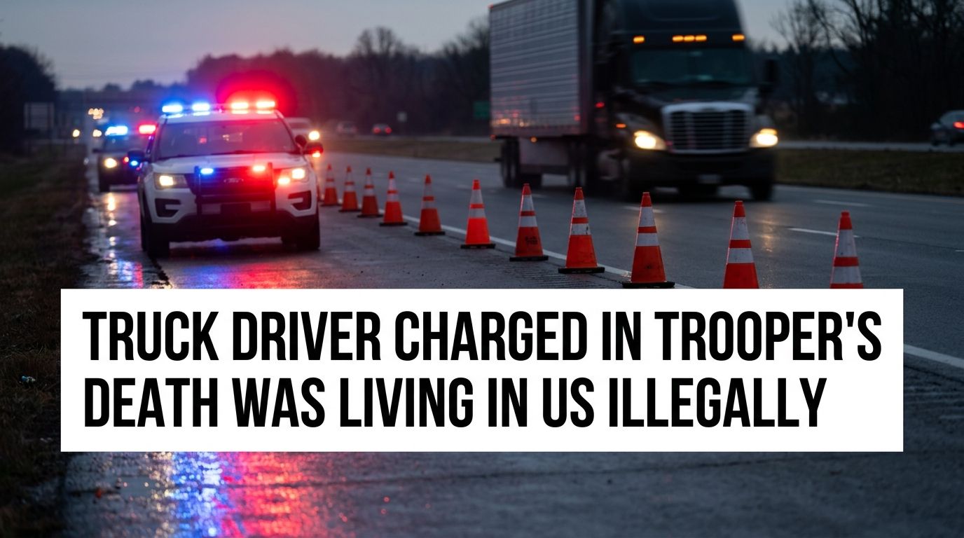 Truck Driver Charged in Trooper's Death Was Living in US Illegally