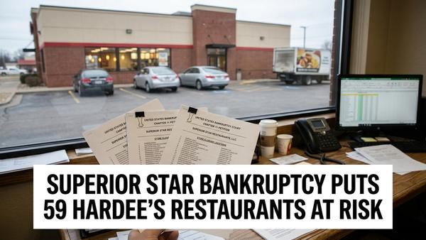 Hardee’s Operator Challenges $7M Seller Note in Bankruptcy