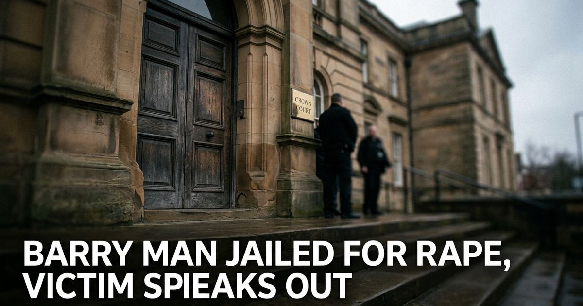 Featured image for "Barry Man Jailed for Rape, Victim Speaks Out"