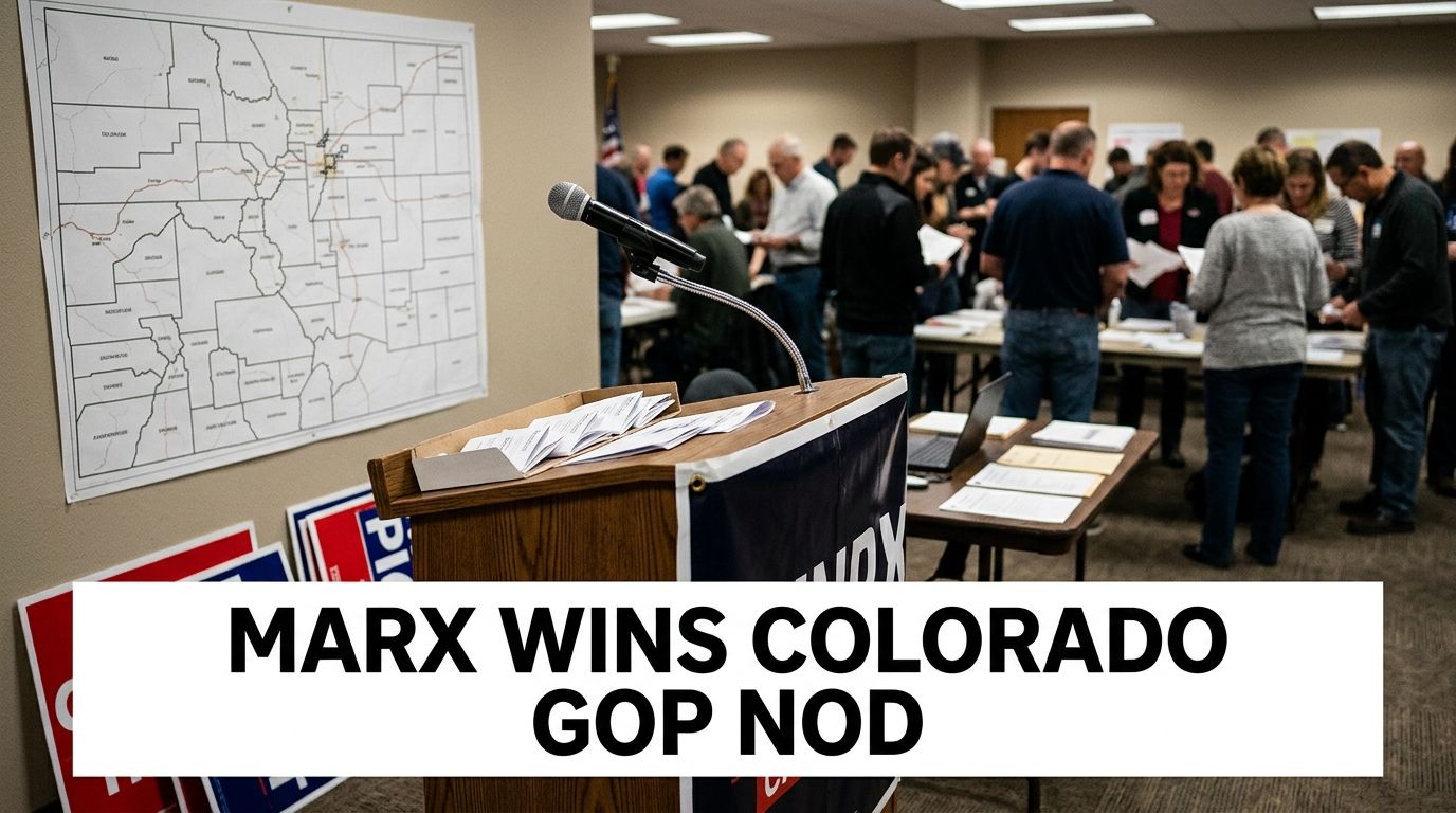 Victor Marx Wins GOP Nod in Colorado Governor Race