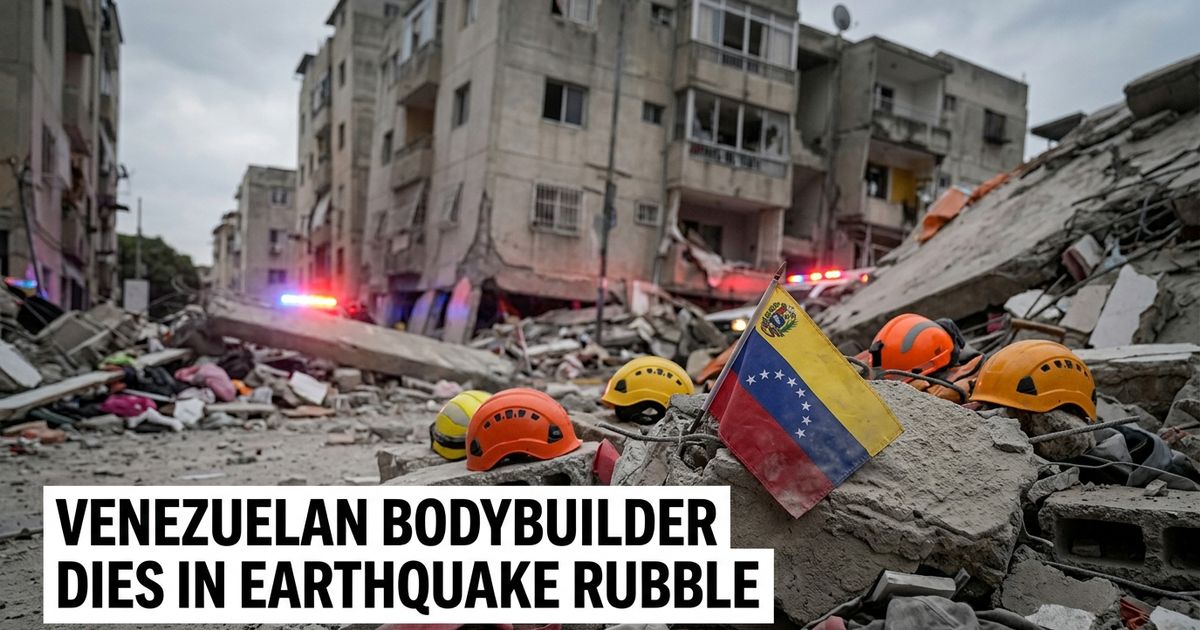Fiorella Martínez found dead after Venezuela earthquake destroyed apartment building.