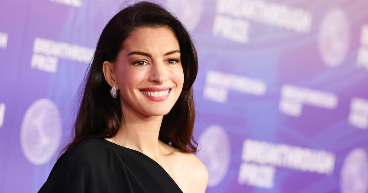 Anne Hathaway announces she is pregnant with her third child with husband Adam Shulman, sharing the news on Instagram on June 19 2026.