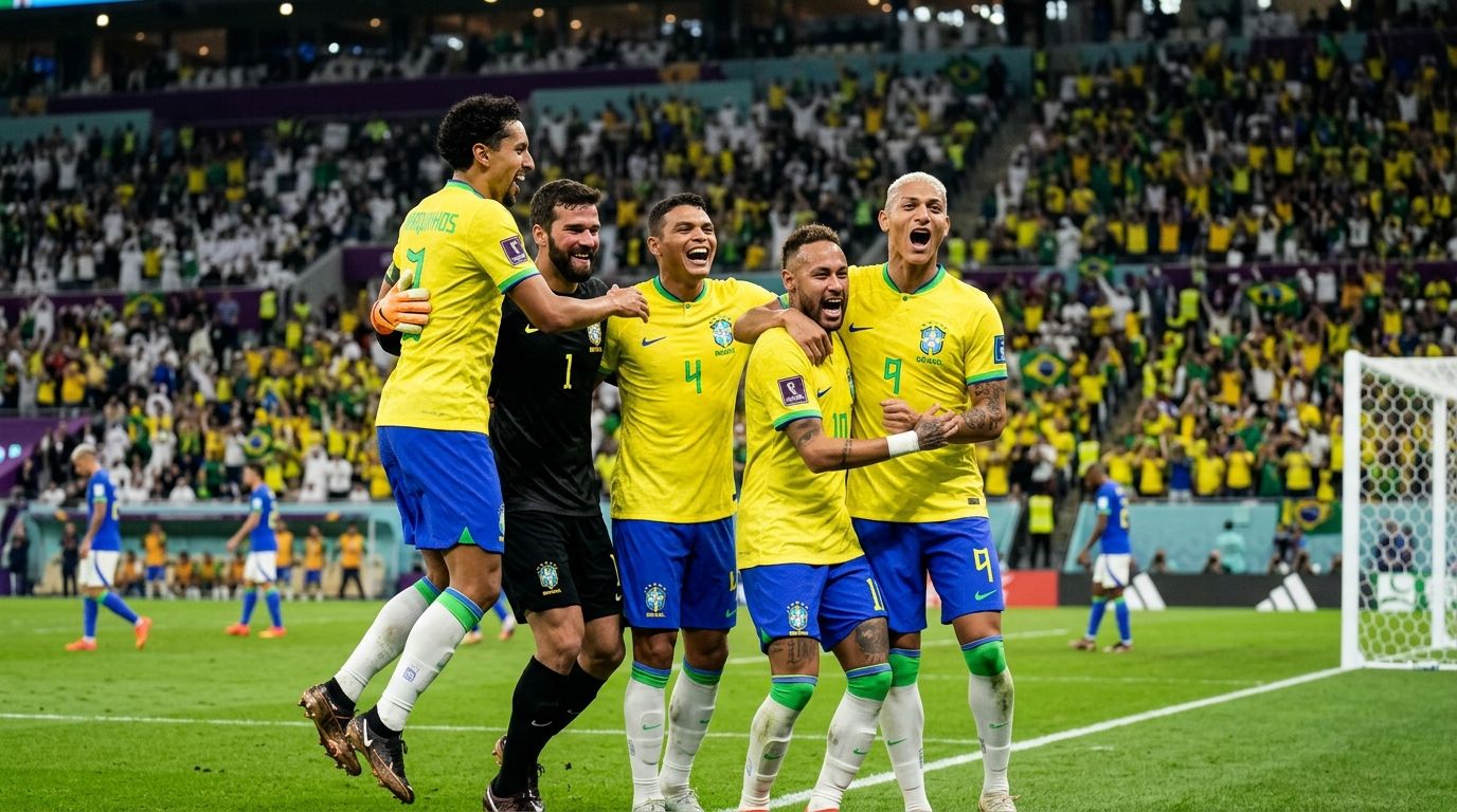 Brazil 3-0 Haiti: Cunha Brace, Vinícius Cap Rout