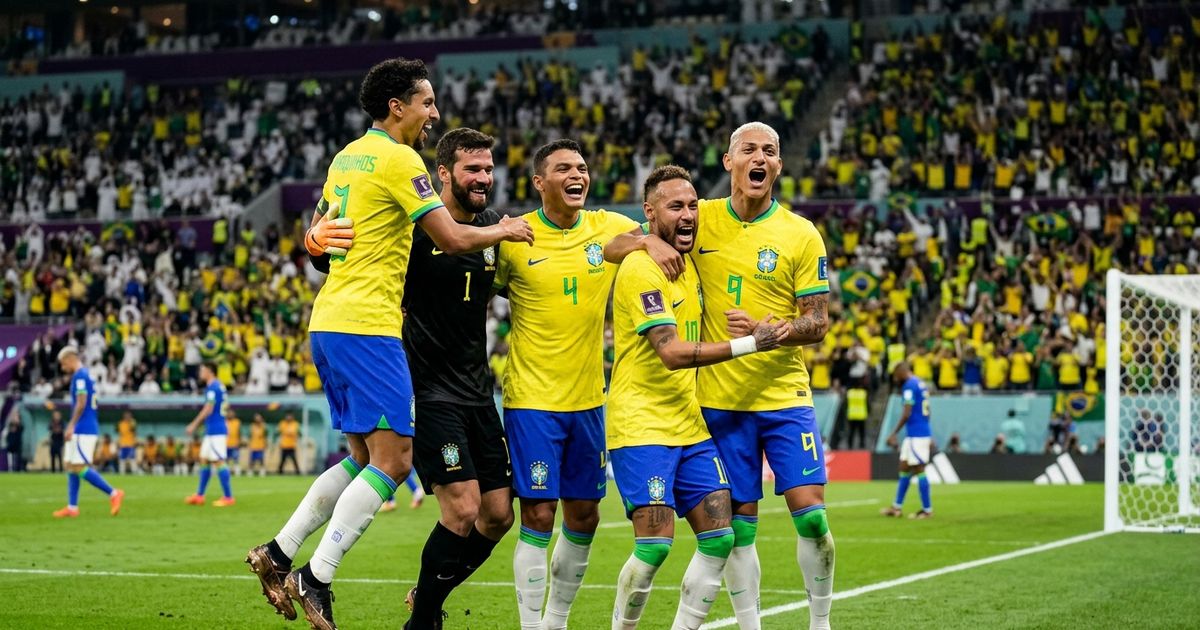 Brazil celebrates a Matheus Cunha brace and Vinícius Júnior goal in a 3-0 World Cup win over Haiti at Lincoln Financial Field in Philadelphia.