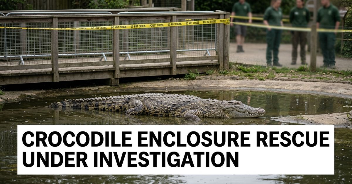 Family thanks zoo staff after boy rescued from crocodile enclosure at Johnsons of Old Hurst.
