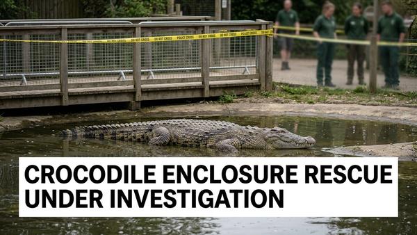 Family Thanks Zoo Staff After Crocodile Attack Rescue