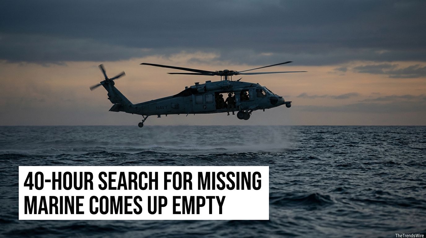 Marine Missing From USS Anchorage Off California Coast