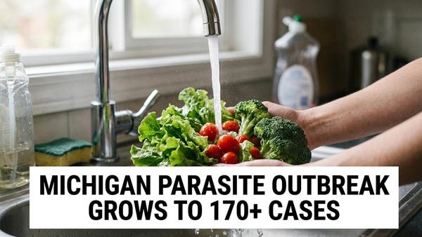 Michigan Cyclosporiasis Outbreak Grows to 170+ Cases