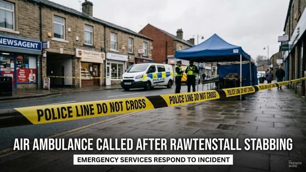 Man Stabbed in Rawtenstall as Police Investigate