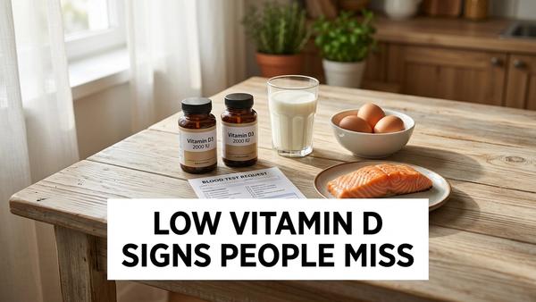 Vitamin D Deficiency: Symptoms Most People Miss