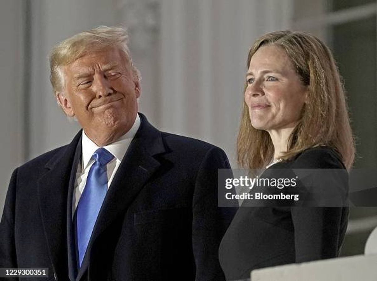 Amy Coney Barrett Breaks From Trump on 3 of 13 Big Rulings