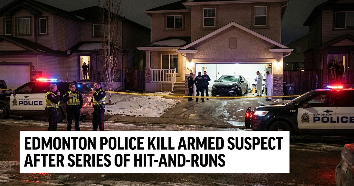 Featured image for "Edmonton Police Fatally Shoot Man After Hit-and-Run Assaults"