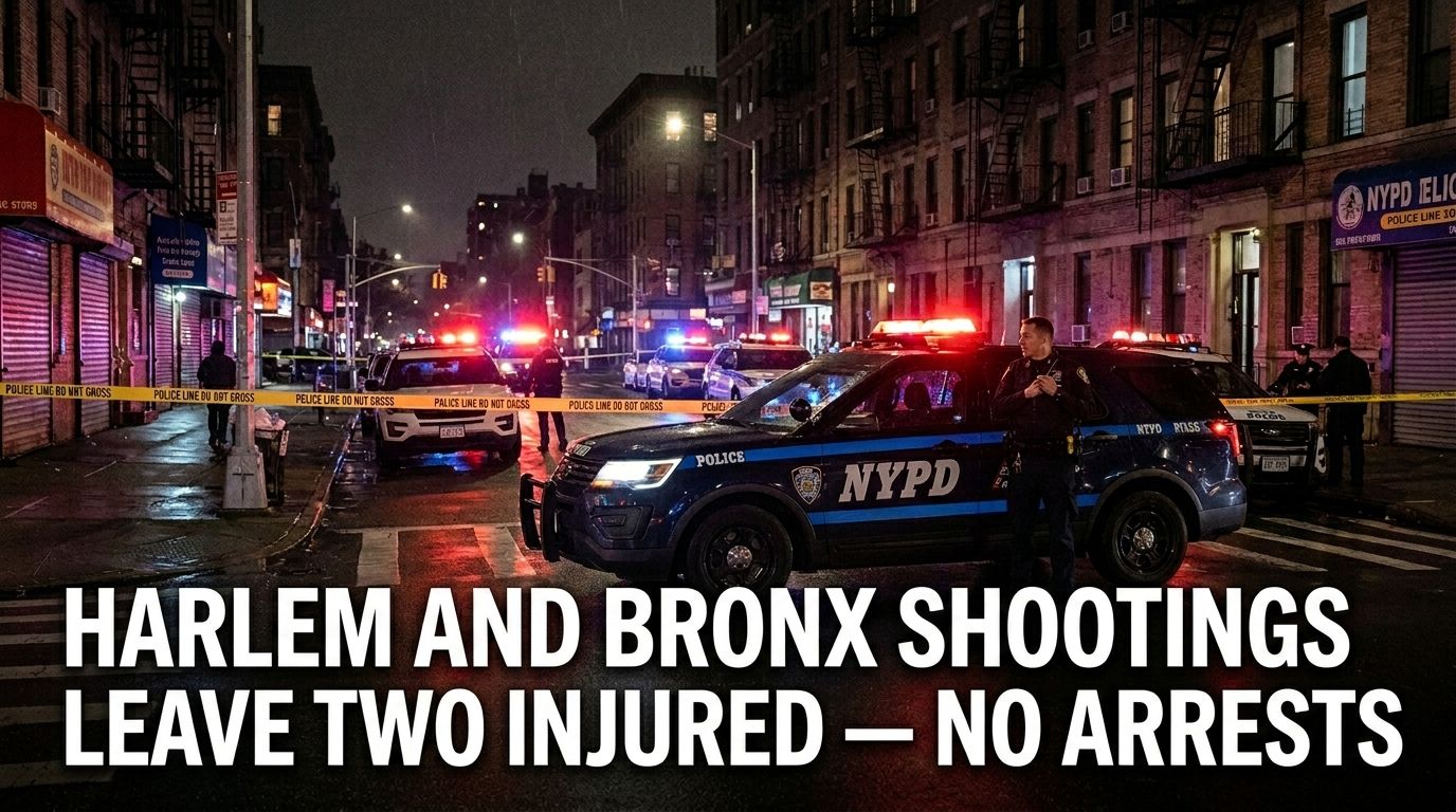 Man and Teen Shot in Separate NYC Attacks — Both in Stable Condition
