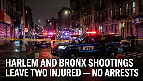 Man and Teen Shot in Separate NYC Attacks — Both in Stable Condition