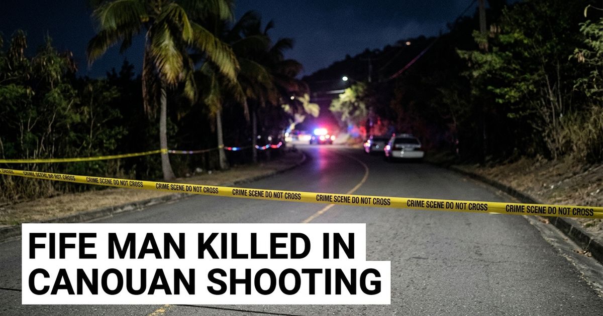 Daniel Vettrino from Fife killed in shooting on Canouan in St Vincent and the Grenadines.