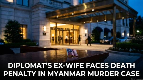 US Diplomat's Ex-Wife Charged With Murder in Myanmar