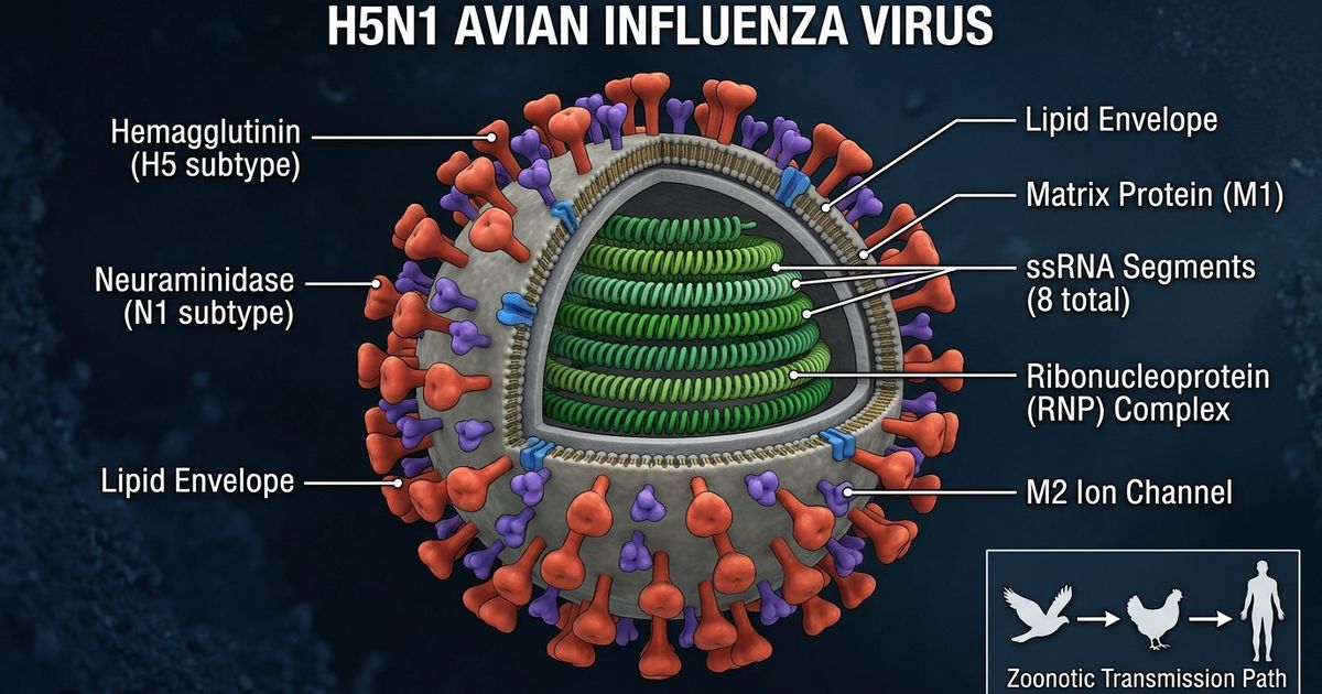 Australia confirms its first case of H5N1 bird flu in a migratory seabird near Esperance, Western Australia, meaning the virus has now reached every continent on Earth.