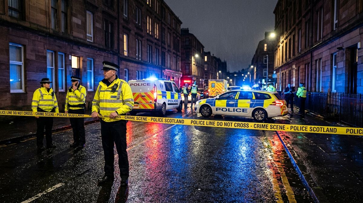Police are investigating a serious assault on Shettleston Road in Glasgow's east end after a man was hospitalised on Friday night, June 19 2026.