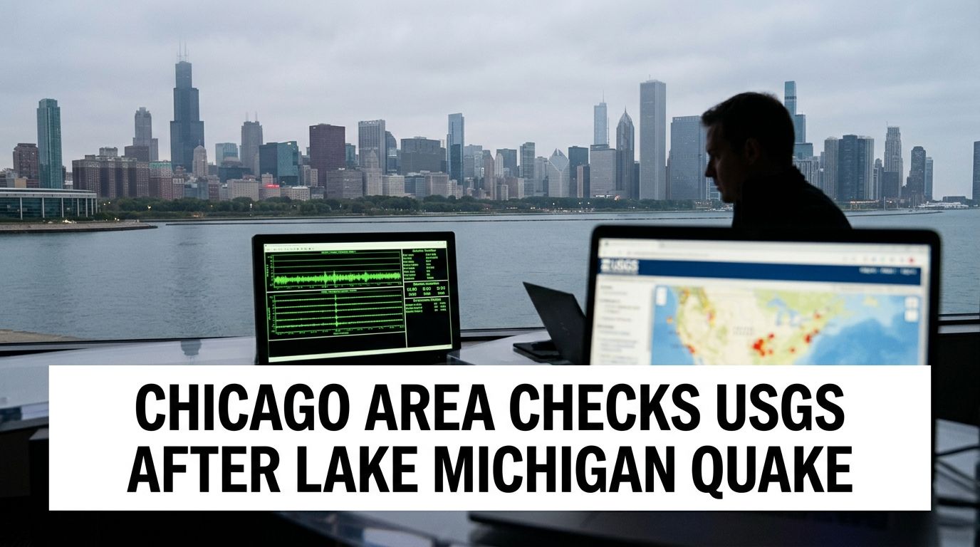 2.9 Magnitude Quake Reported Near Chicago Area