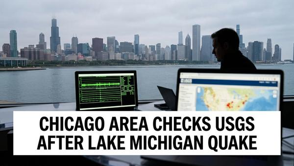 2.9 Magnitude Quake Reported Near Chicago Area