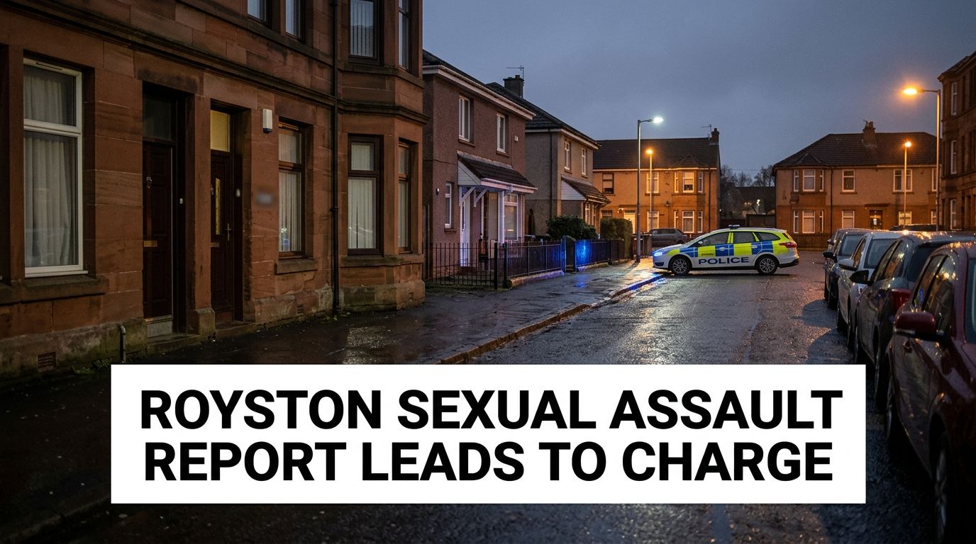Man Charged in Glasgow Royston Sexual Assault Case