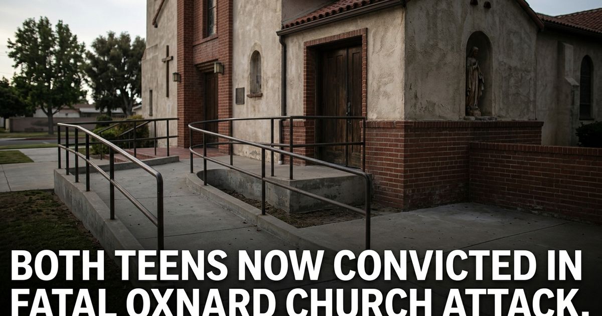 Featured image for "Second Teen Found Guilty in Oxnard Church Murder"