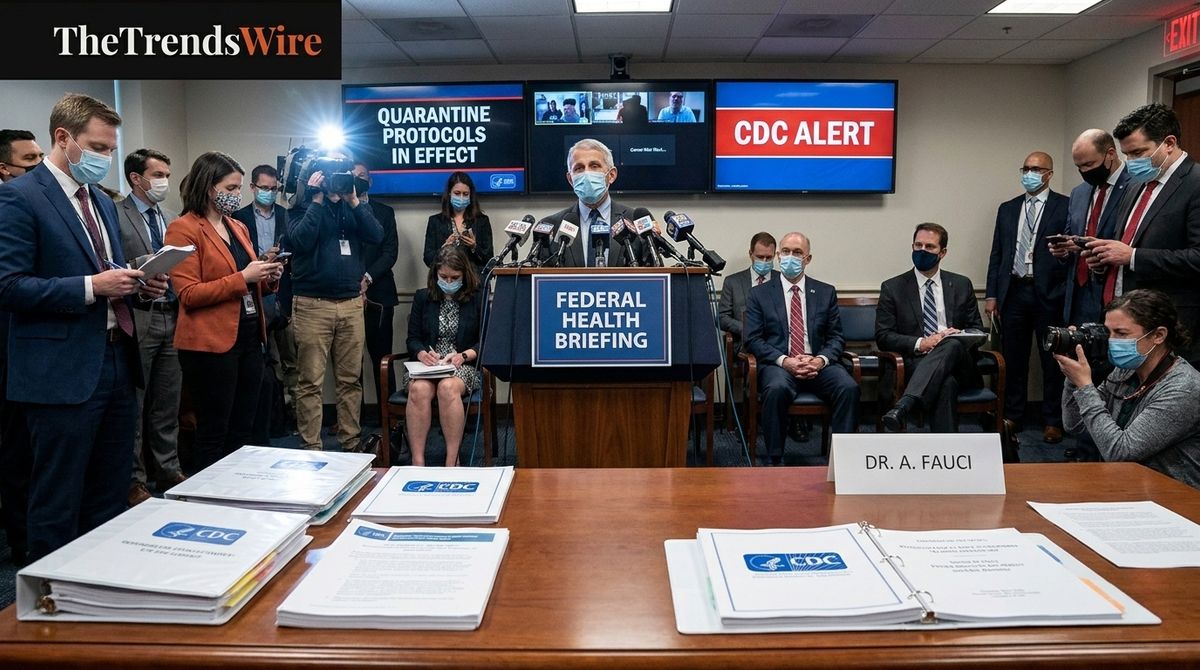 Kennedy orders hantavirus quarantine despite CDC guidance in 2026 dispute.