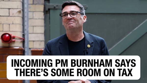 Burnham Signals Room for Tax Movement on Business Rates