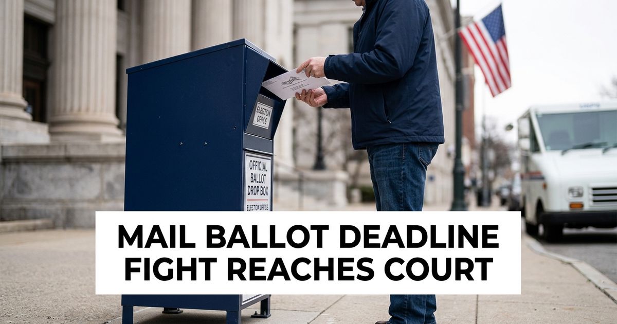Supreme Court ruling allows states to count mail ballots received after Election Day.