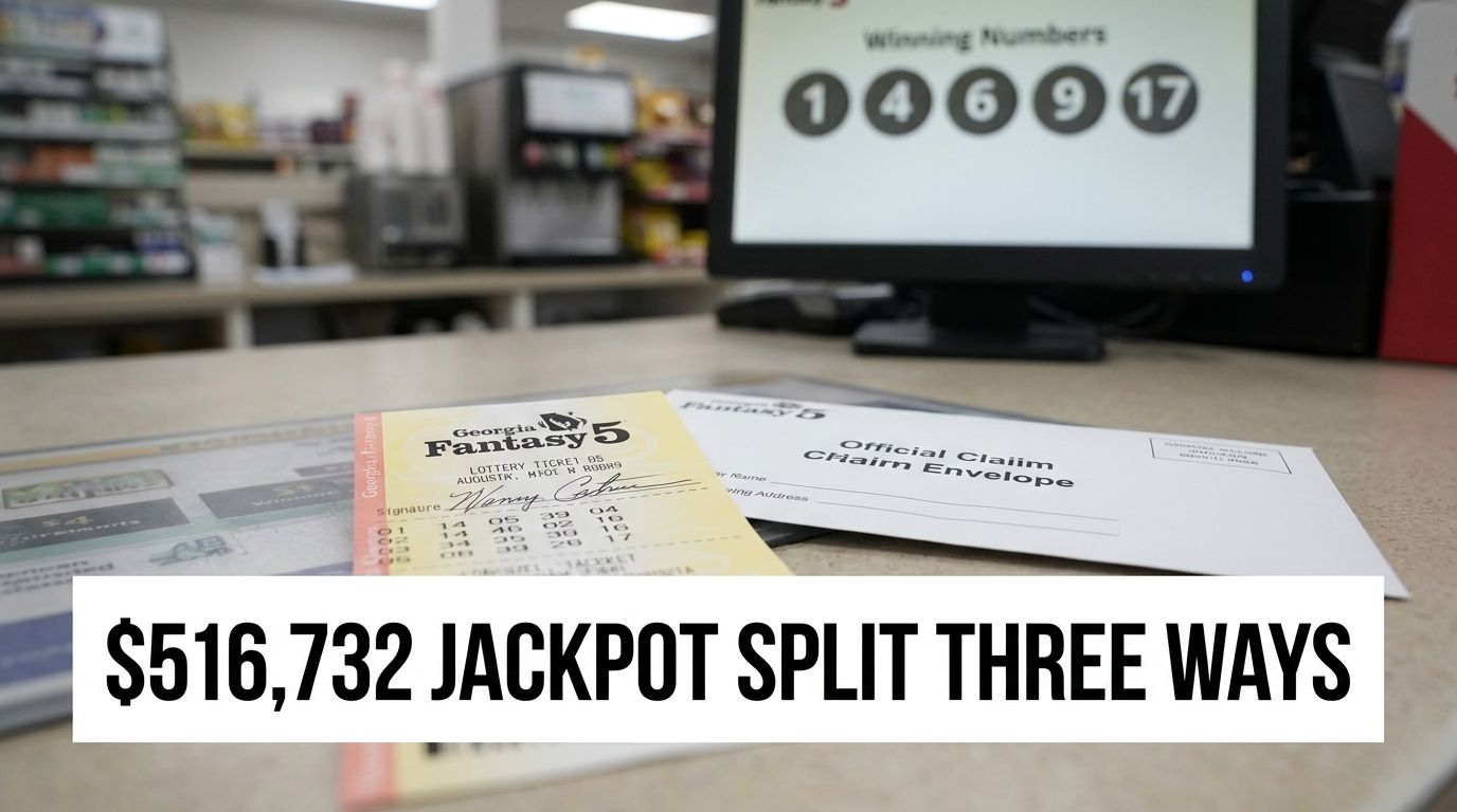 Augusta Fantasy 5 Ticket Wins $172,244
