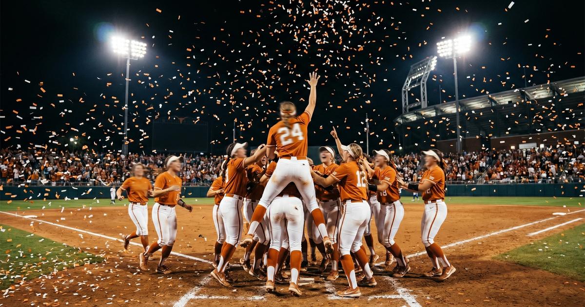 Teagan Kavan leads Texas Longhorns to back-to-back WCWS national championships beating Texas Tech 4-1 in 2026 finals