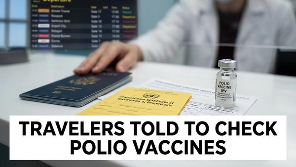 Polio Vaccine Records Back in Focus for Travelers