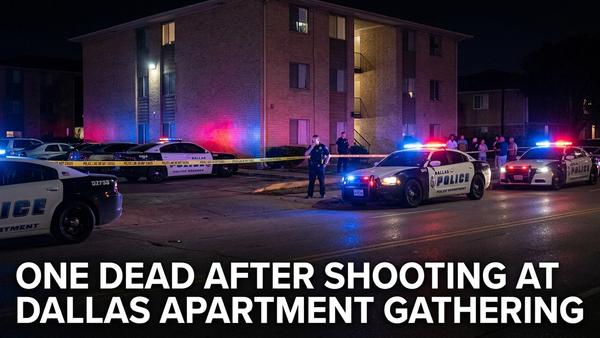 Fight at Dallas Apartment Ends in Shooting Death, One Person Detained