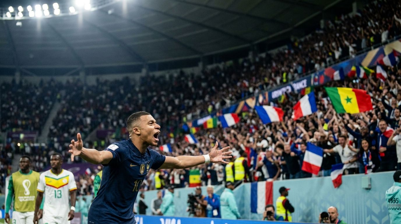 France Beat Senegal 3-1 as Mbappé Becomes Les Bleus' All-Time Leading Scorer