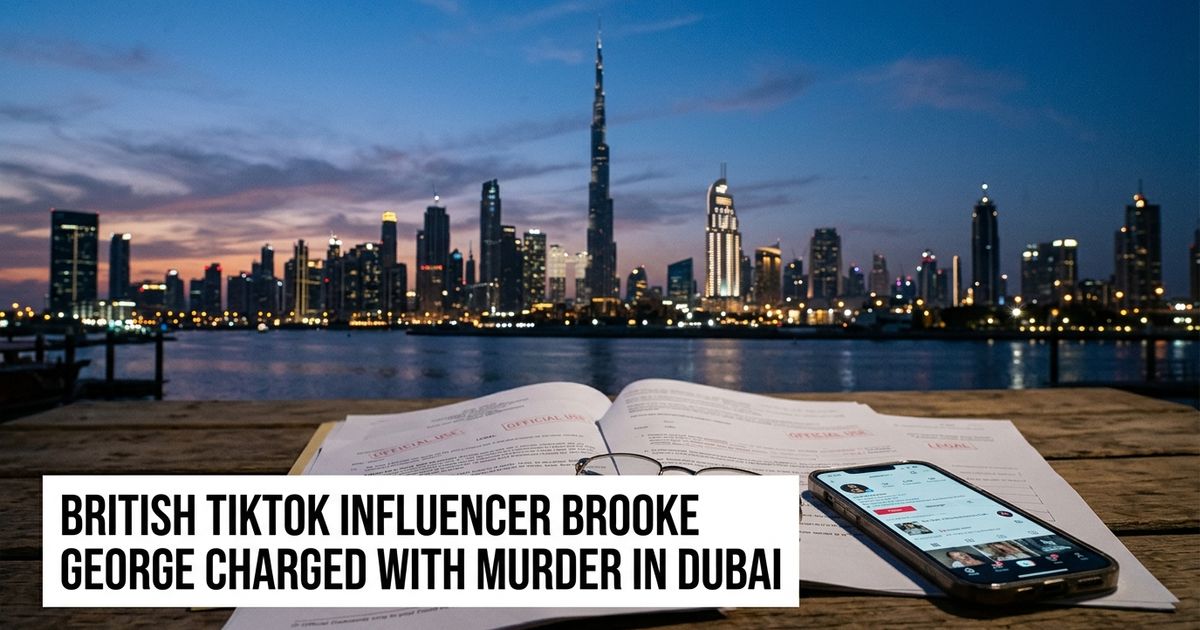 Featured image for "English Influencer, 23, Faces Death Penalty in UAE Over Boyfriend’s Murder"