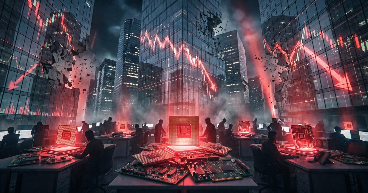 AI chip stock selloff affecting Nvidia, Broadcom and semiconductor markets in 2026