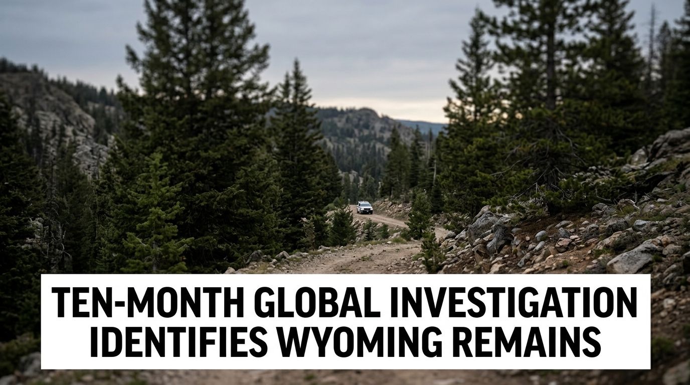Ten-Month Global Investigation Identifies Bones Found in Wyoming