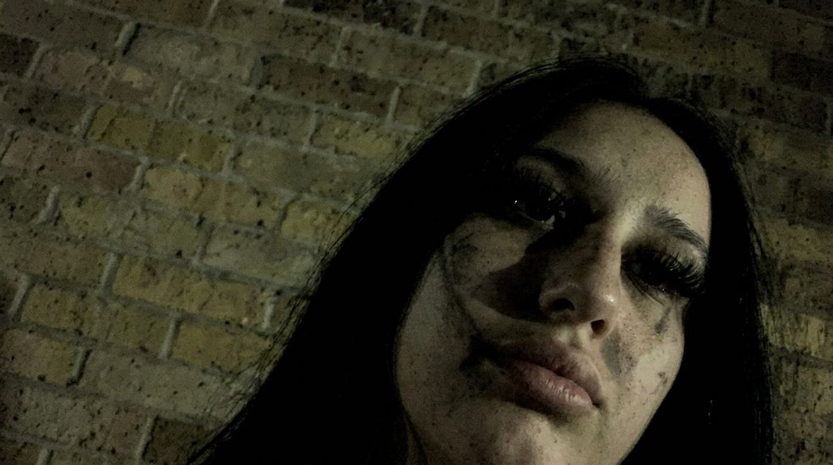 Kristina Ginova tearfully denied involvement when arrested over the murder of Joanne Penney, bodycam footage shows.