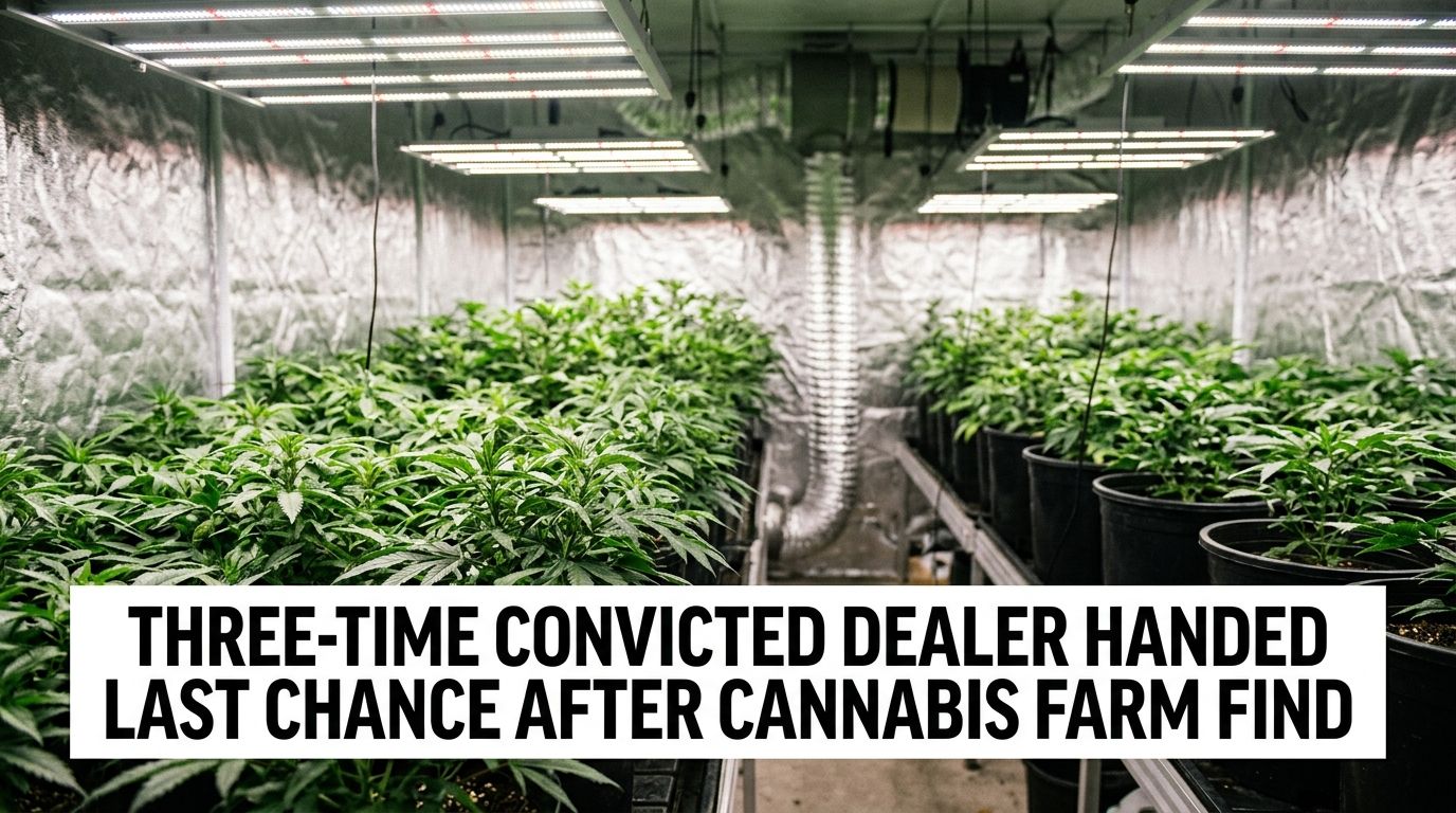 Judge Rejects Dealer's Claim £50,000 Cannabis Farm Was for Personal Use