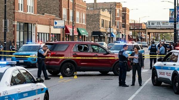 12 Shot After SUV Opens Fire on Crowd in Chicago
