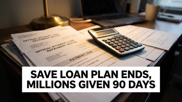 SAVE Student Loan Plan Ends, Millions Given 90 Days