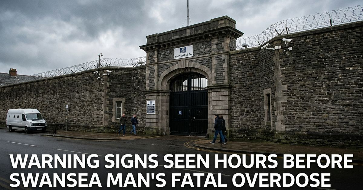 A Prisons and Probation Ombudsman report published June 25, 2026 details the death of Jason Maynard, 43, who died from combined drug toxicity two days after his release from HMP Swansea in May 2024.