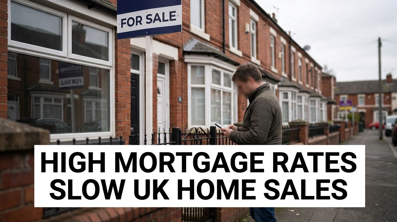 UK Homes Sit Unsold as Mortgage Rates Bite