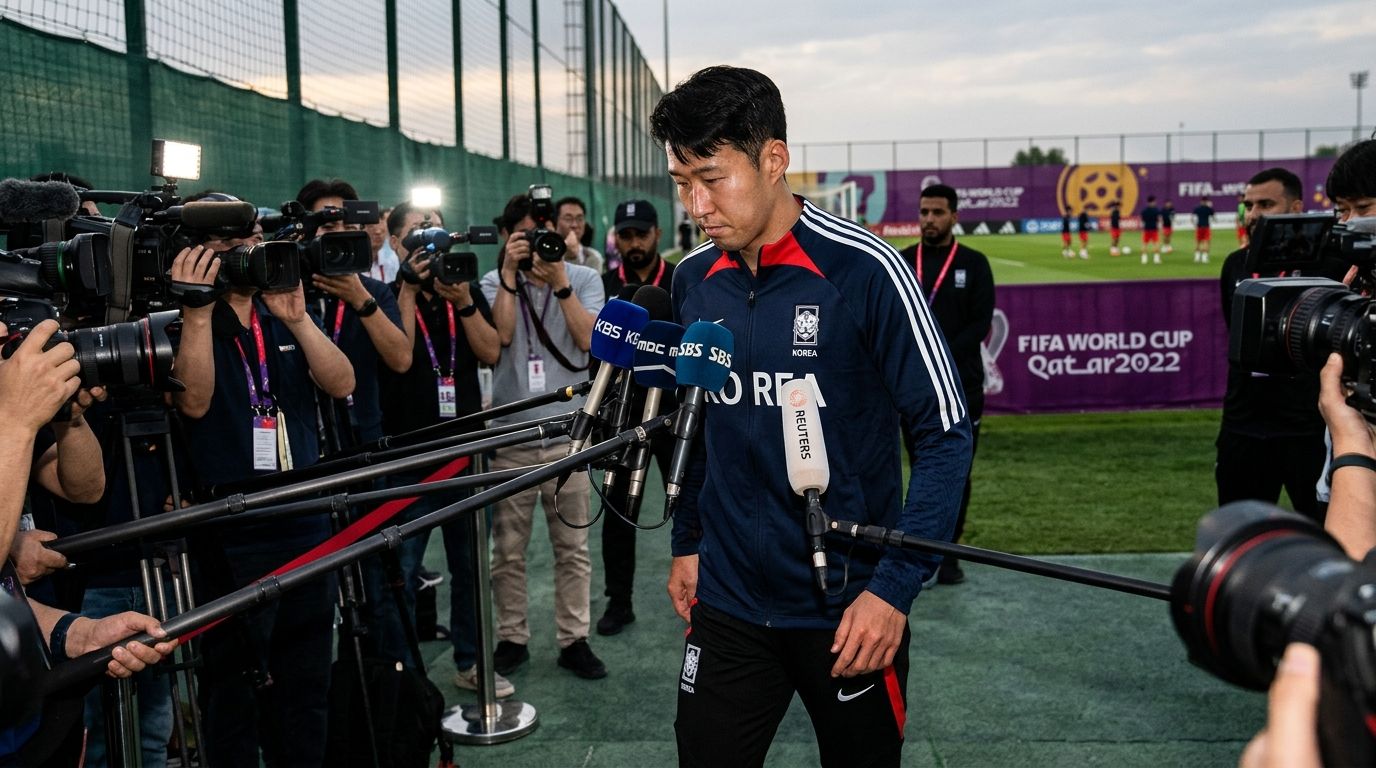 Son Heung-min Mockery Sparks Media Blackout at World Cup