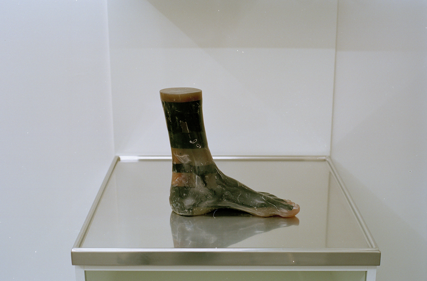 Sculpture of a foot