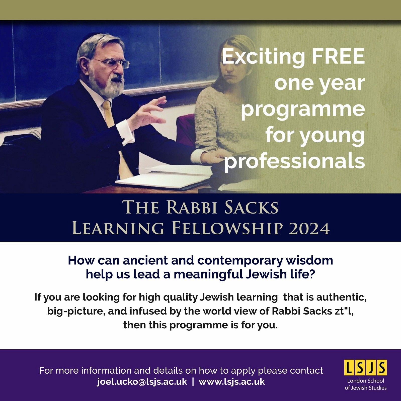 Rabbi Sacks Learning Fellowship