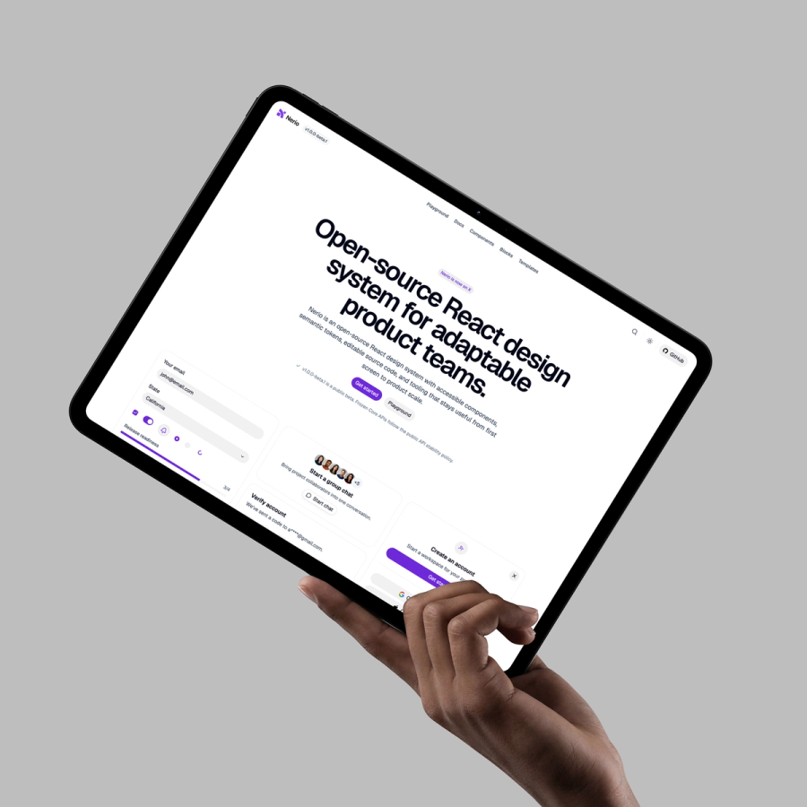 Nerio – Open source Design System