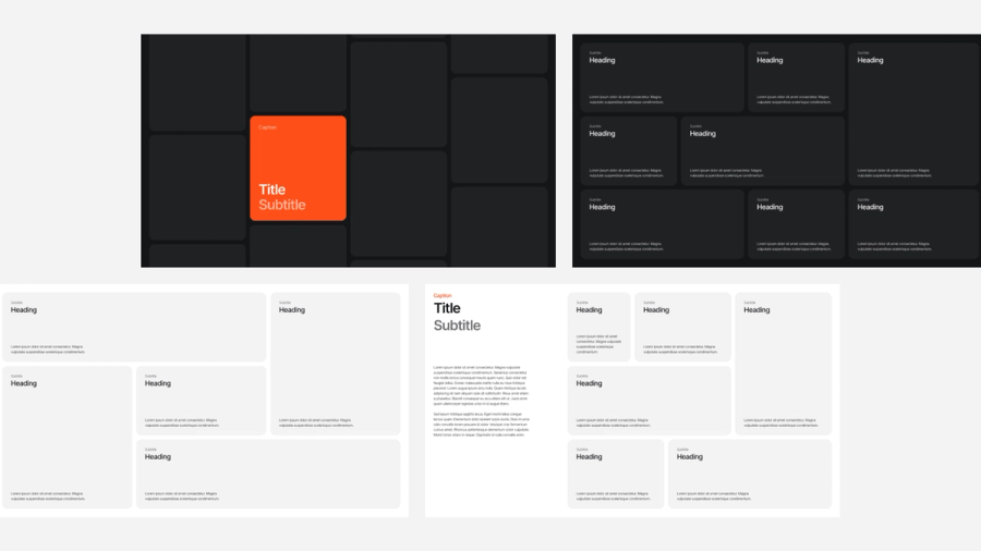 Presentation template