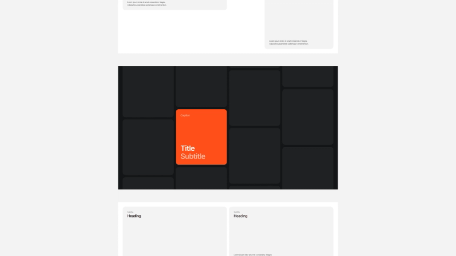 Presentation template