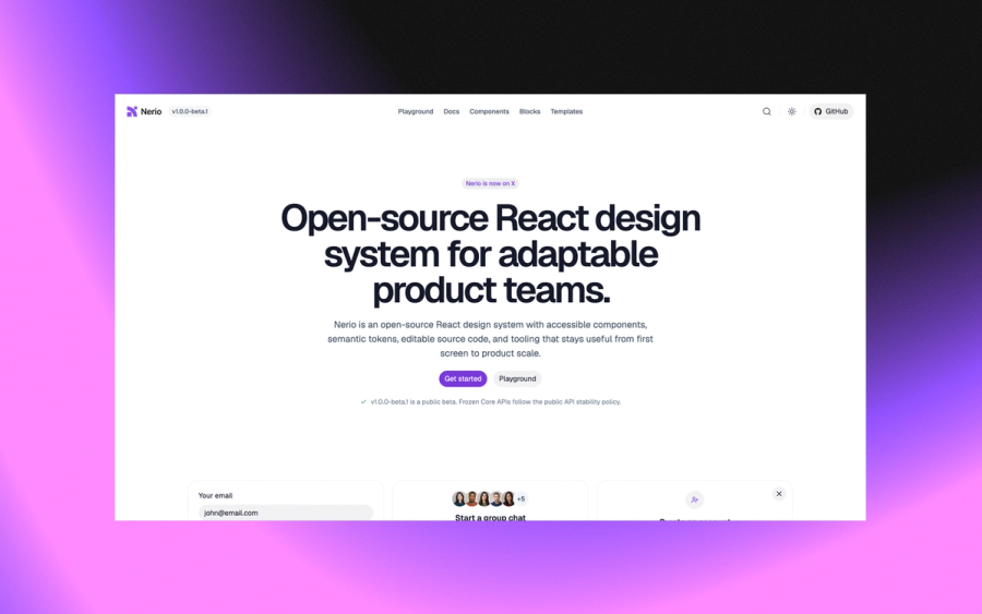 Nerio – Open source Design System